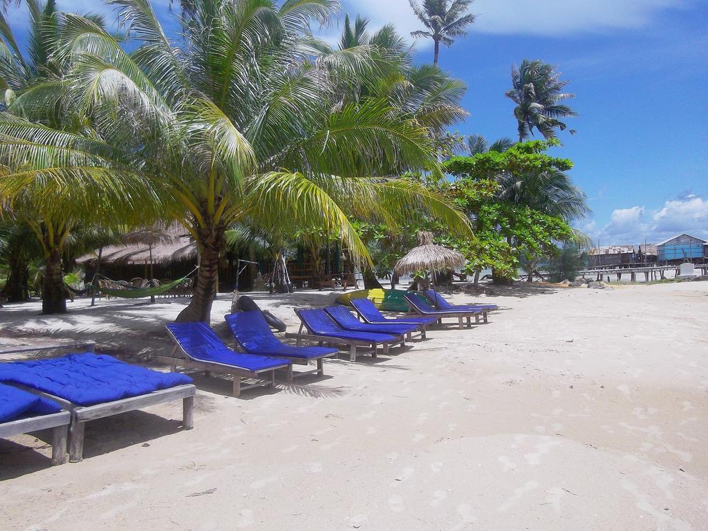 Palm Beach Bungalow Resort Prek Svay Village Dış mekan fotoğraf