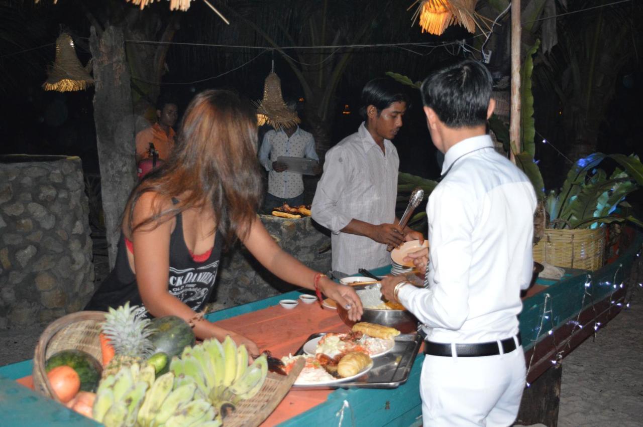 Palm Beach Bungalow Resort Prek Svay Village Dış mekan fotoğraf