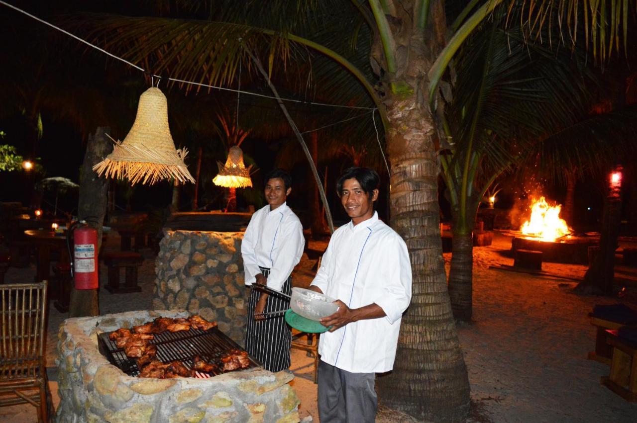 Palm Beach Bungalow Resort Prek Svay Village Dış mekan fotoğraf